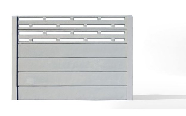 Ogrodzenie Betonowe Ażurowe Palisadowe 200x25 Drewbet — Ogrodzenia Oleśnica