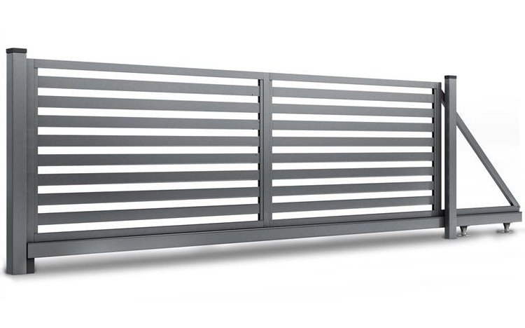 Brama przesuwna Raro Velago pod automat — Ogrodzenia Oleśnica